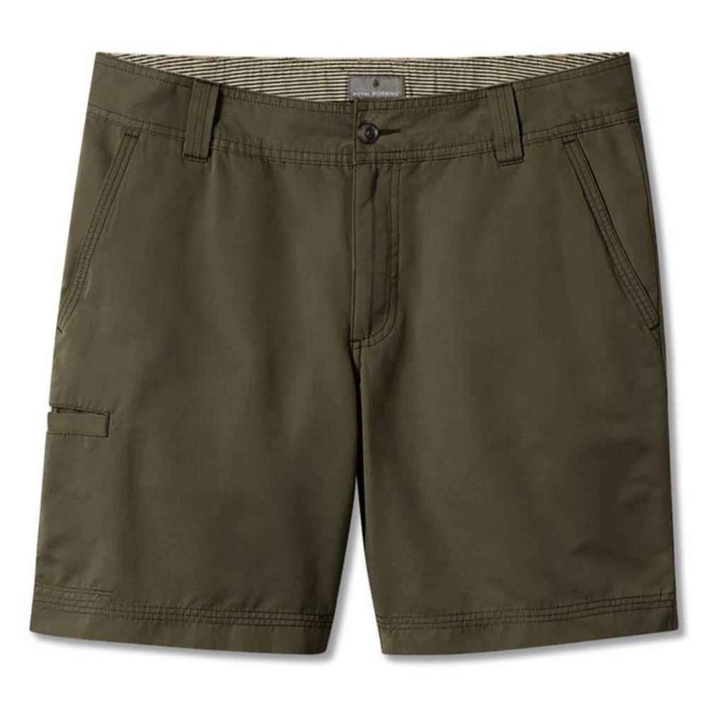 EUC Olive/Brown Convoy Short, 8" Inseam